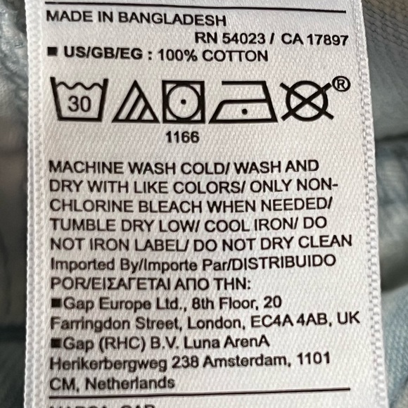 Gap Low Rise Denim Shorts - Picture 9 of 10